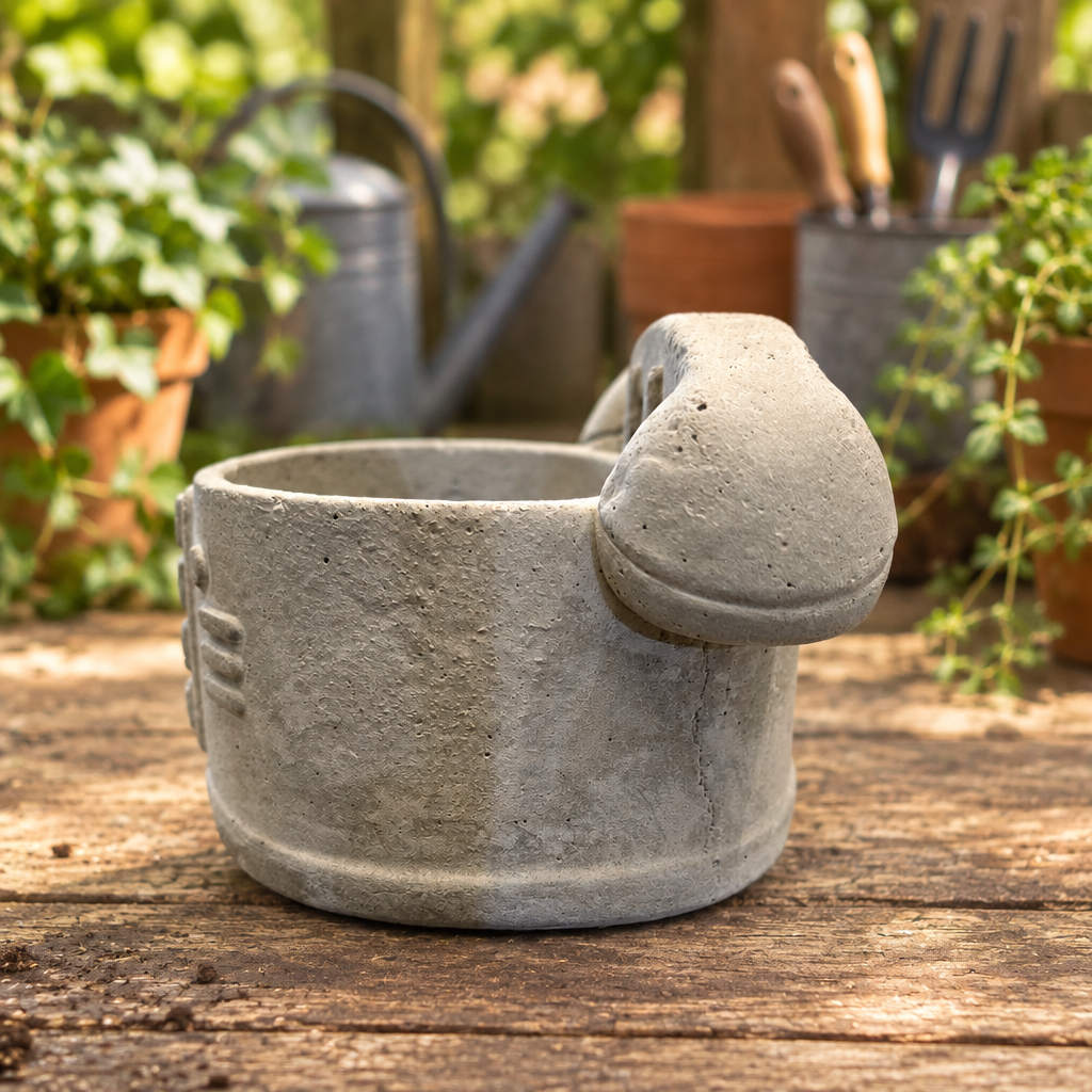 Retro Telephone Pot