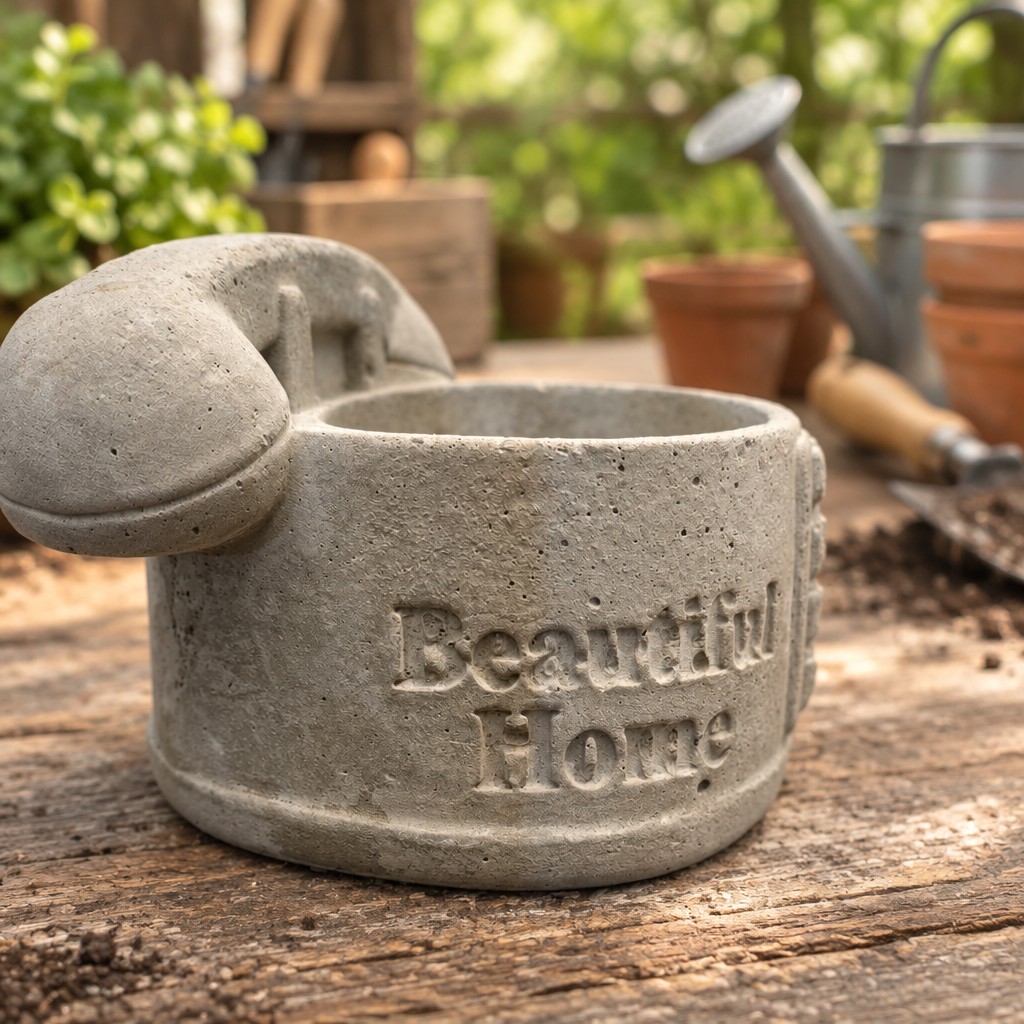 Retro Telephone Pot